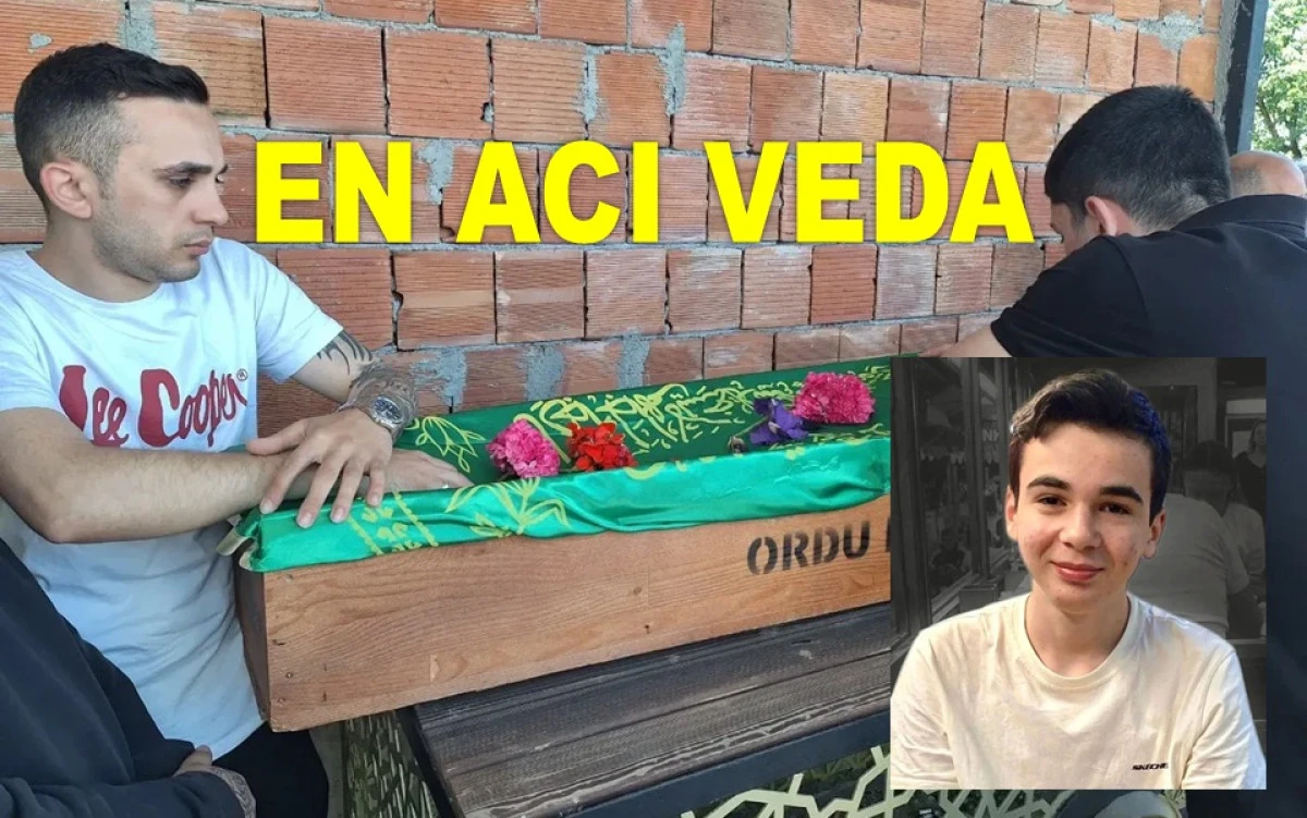 ORDU'DA KADİRHAN İÇİN GÖZYAŞLARI SEL OLDU