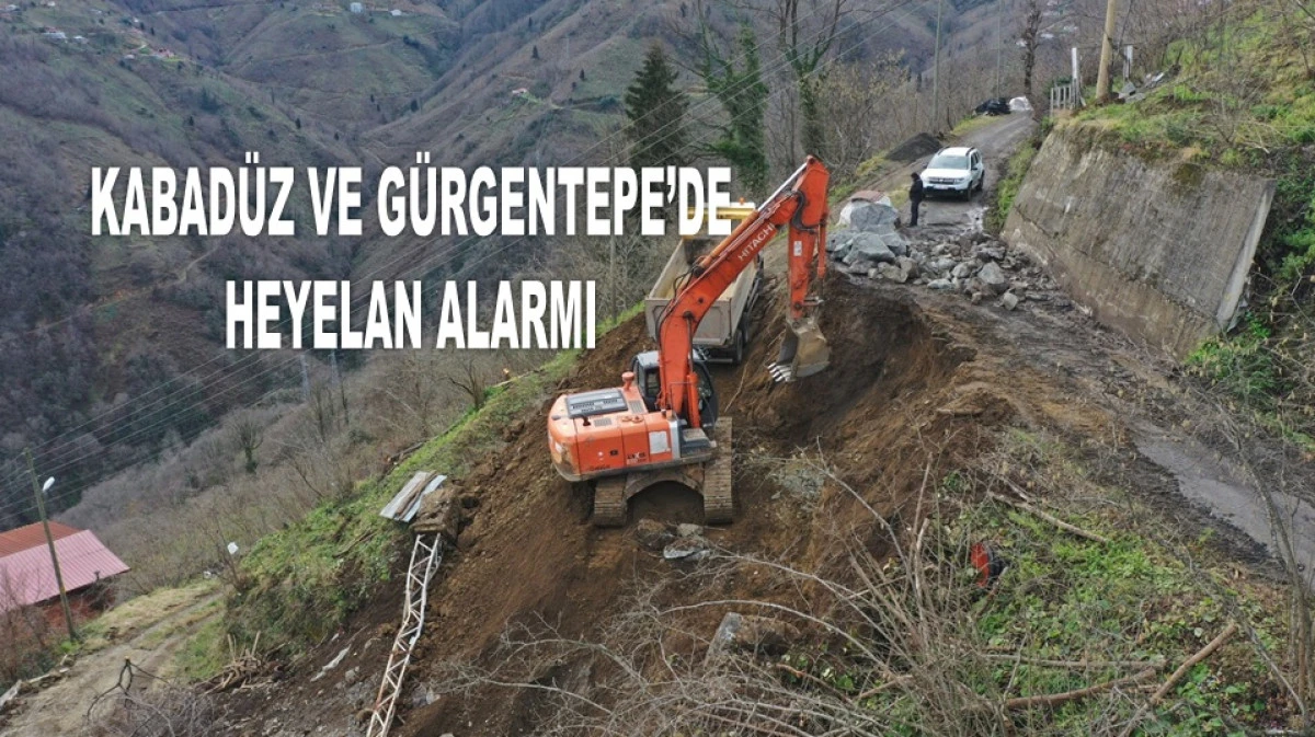 Ordu&rsquo;da Kar Suları Heyelanlara Neden Oldu