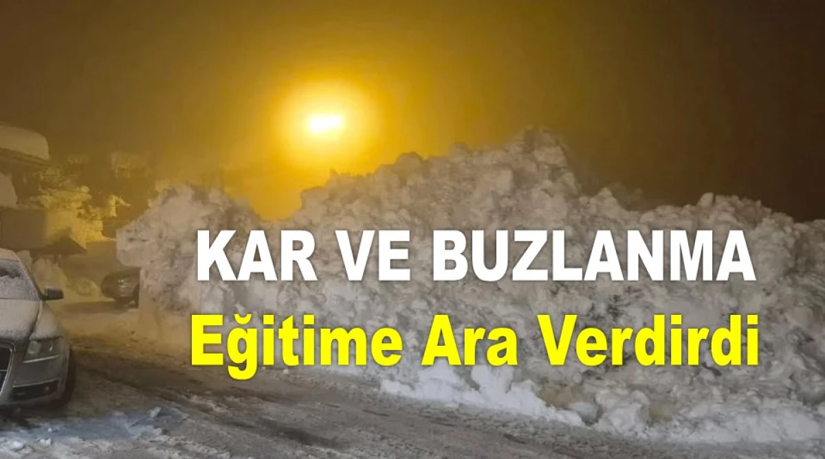 Ordu&rsquo;da Kar Tatili: 3 İl&ccedil;ede Okullar Kapalı