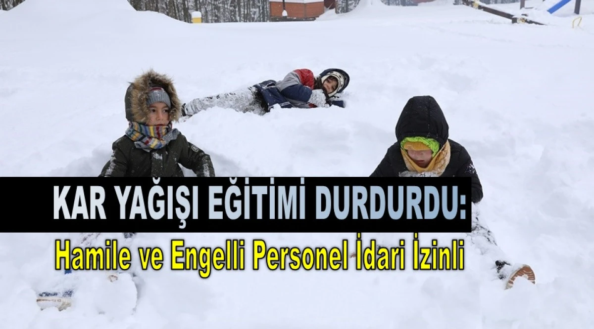 Ordu&rsquo;da Kar Tatili: 4 İl&ccedil;ede Okullar Kapalı