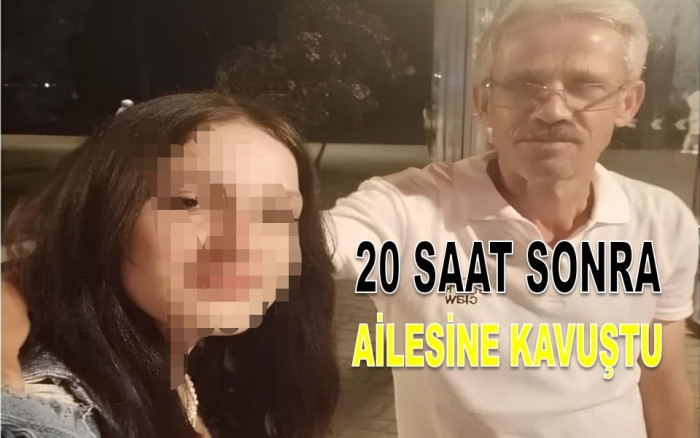 ORDU'DA KAYIP GENÇ KIZDAN SEVİNDİREN HABER