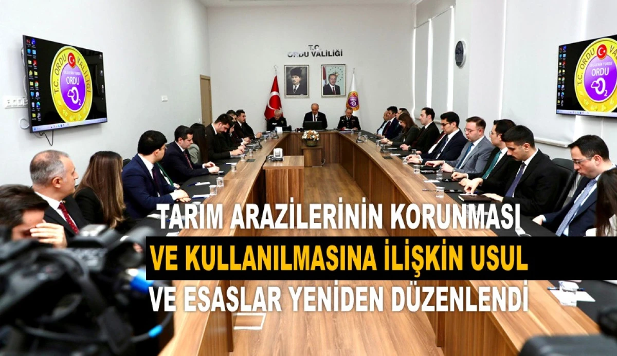 Ordu'da Kritik Toplantı: Tarımda Yeni D&uuml;zenleme