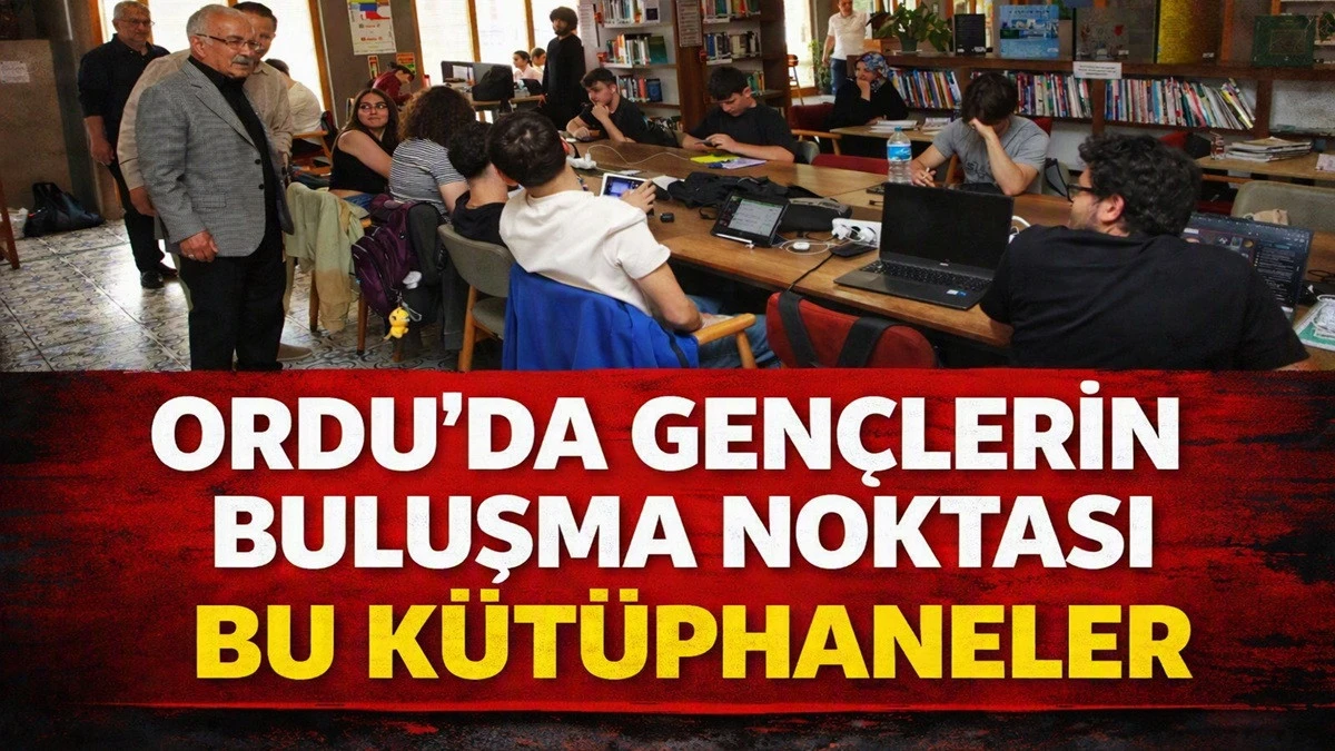 Ordu'da K&uuml;t&uuml;phaneyi Kullanan Sayısı 200 Bini Aştı 