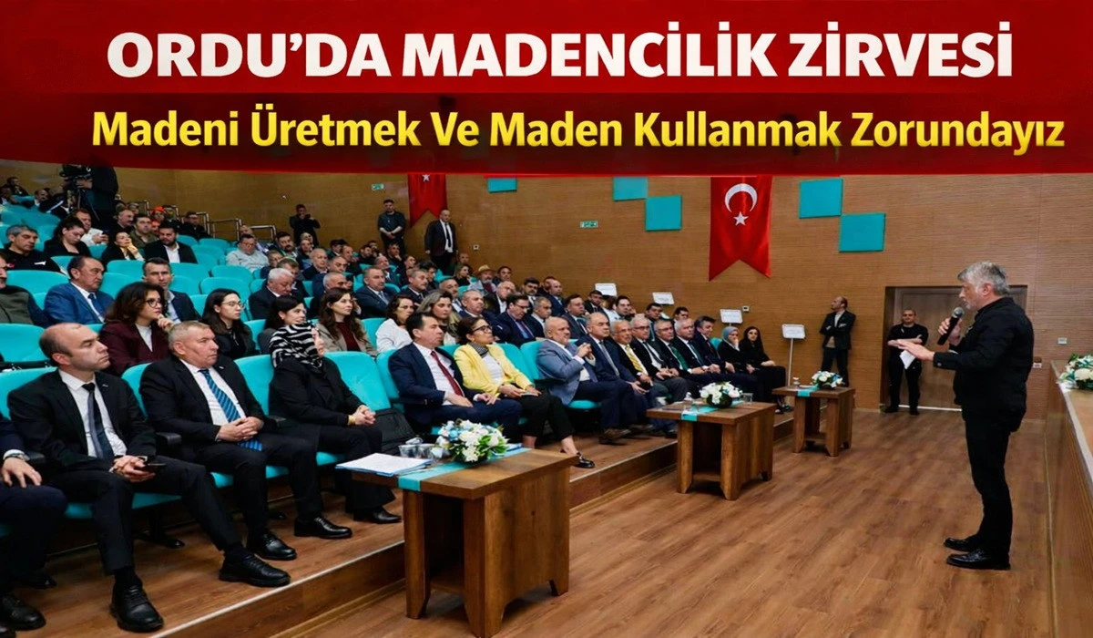 Ordu'da Madencilikte Şeffaflık İçin Kritik Buluşma