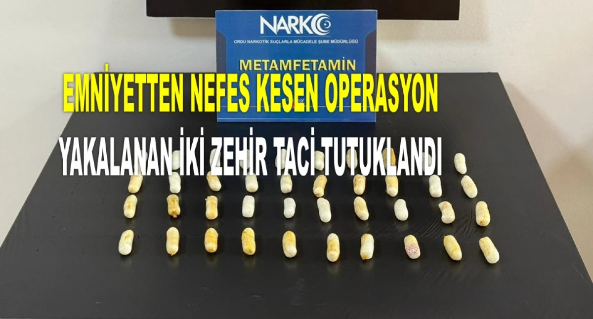 ORDU'DA MİDESİNDEN 40 KAPSÜL HAP ÇIKARILDI
