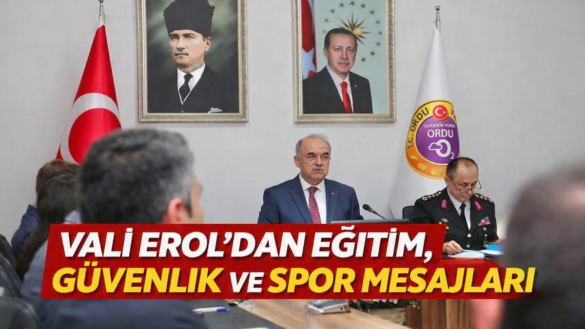 Ordu'da Okullara 354 G&uuml;venlik G&ouml;revlisi Alınacak