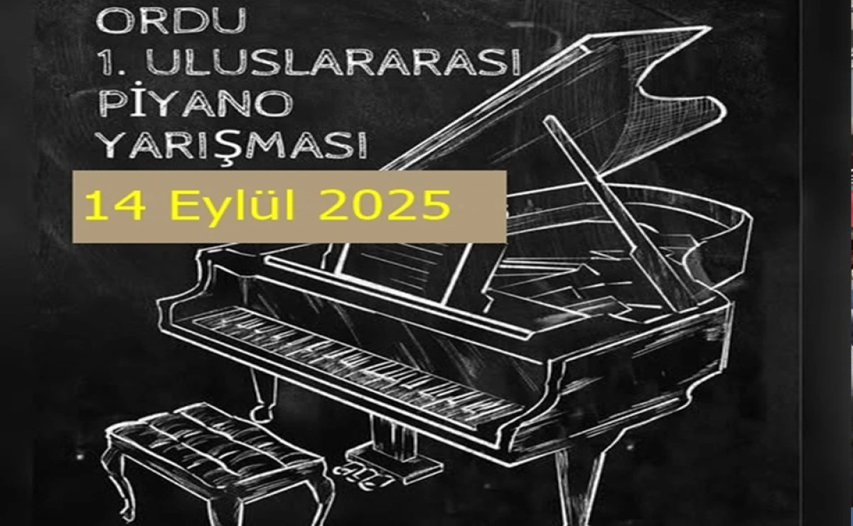 ORDU’DA PİYANO TUTKUNLARI İÇİN BÜYÜK BULUŞMA