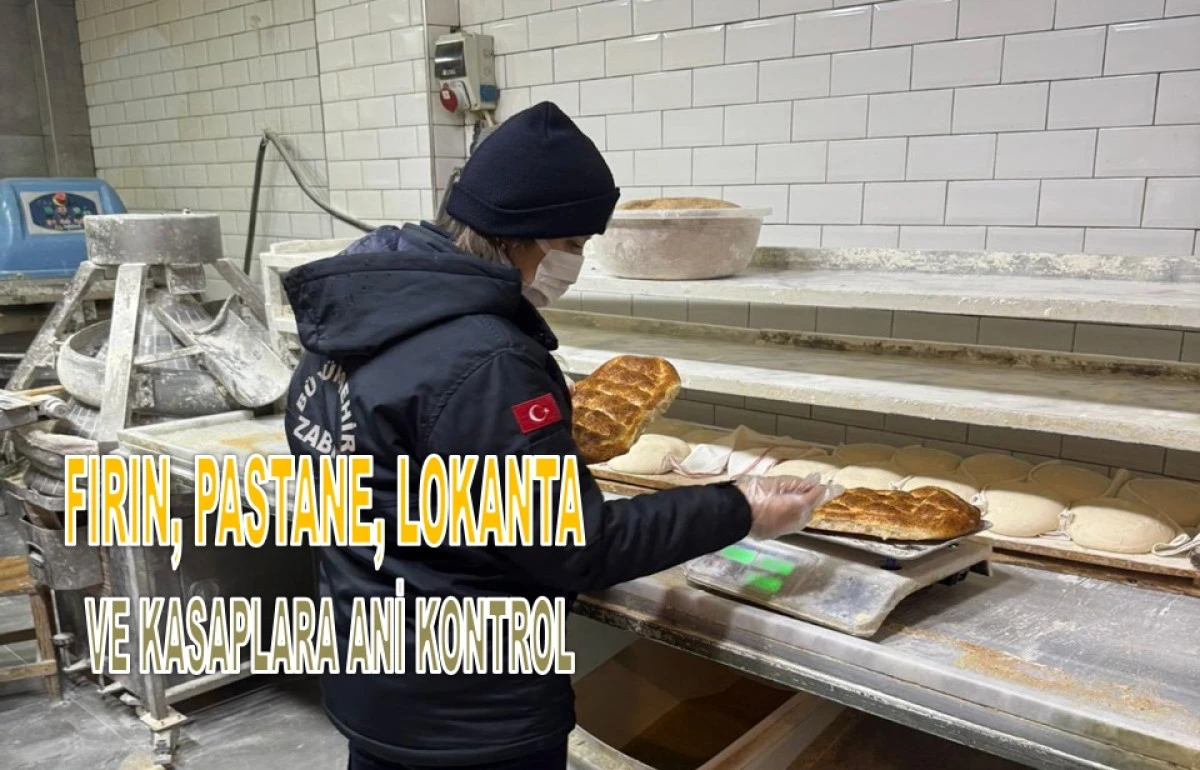 Ordu'da Ramazan&rsquo;da Market ve Fırınlara Zabıta Denetimi
