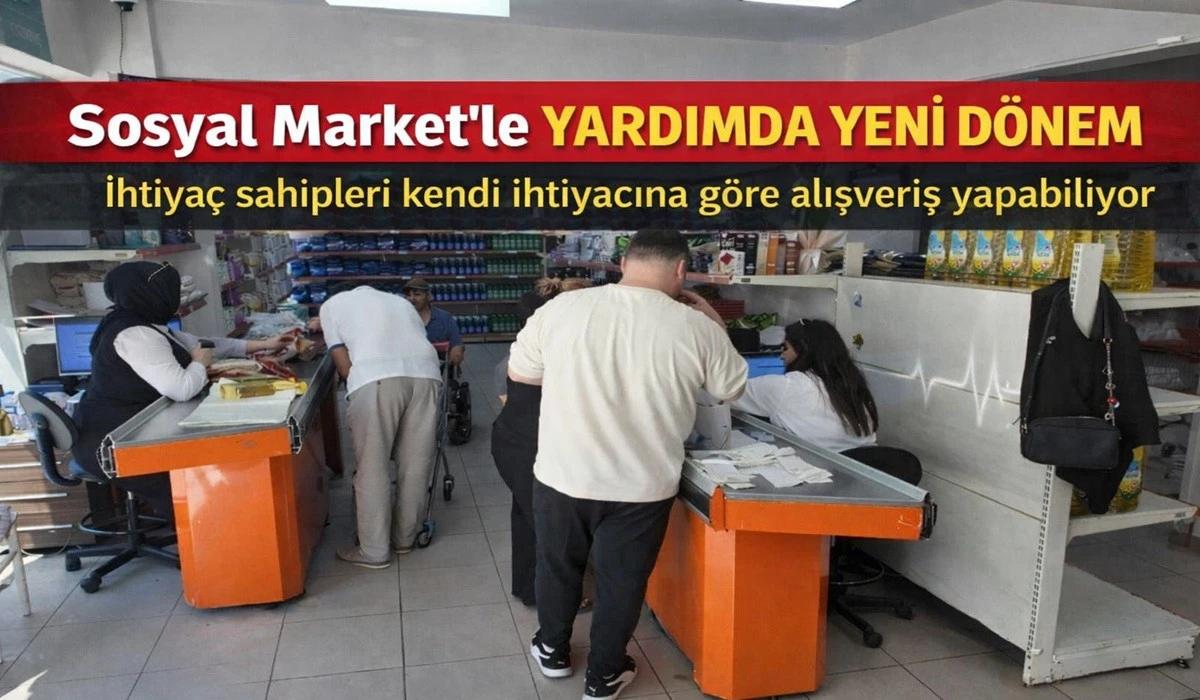 Ordu&rsquo;da Sosyal Destek Artık Market Rahatlığında