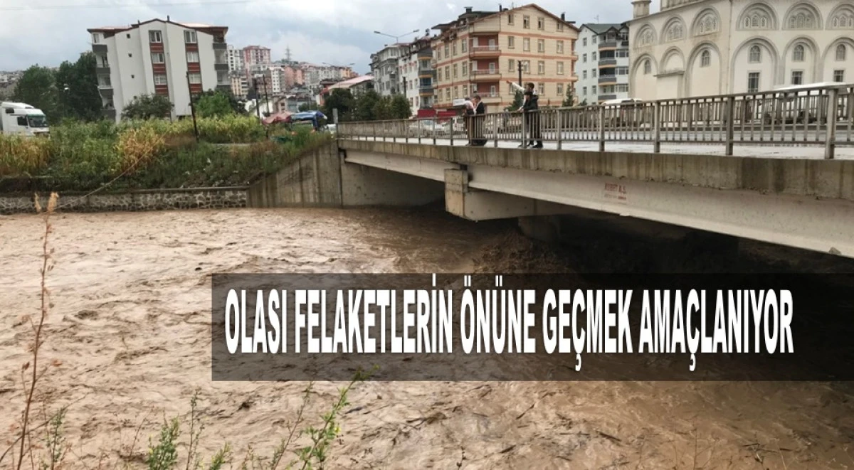 ORDU’DA TAŞKIN RİSKİNE KARŞI ÖNLEMLER KONUŞULDU