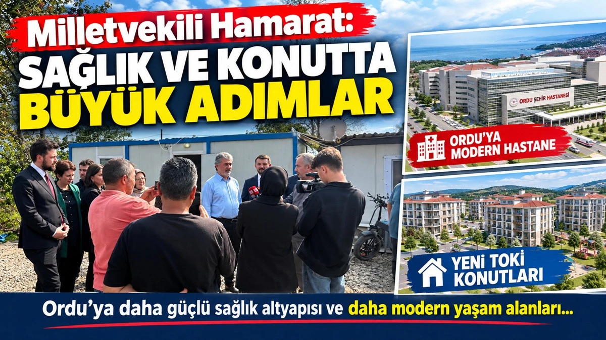 Ordu&rsquo;da TOKİ&rsquo;den 1.196 Konutluk Dev Proje!