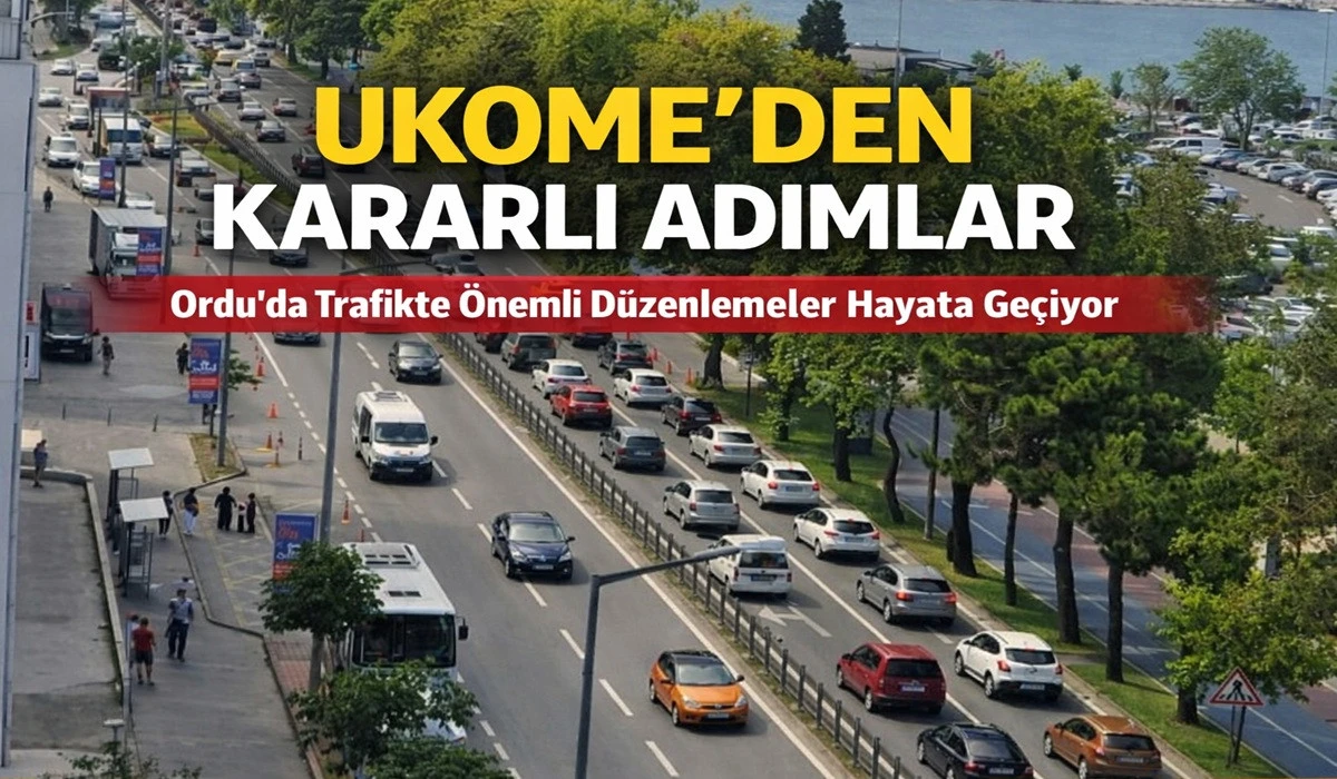Ordu&rsquo;da Trafikte Yeni D&ouml;nem: 21 Noktada EDS Kuruluyor