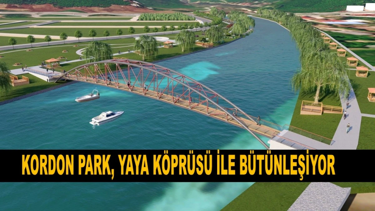 Ordu'da Turnasuyu Kordon Park&rsquo;a Yaya K&ouml;pr&uuml;s&uuml;