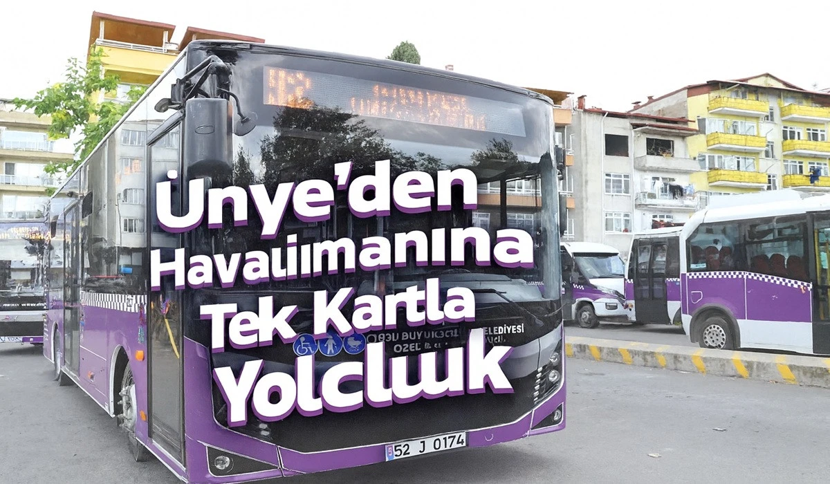 Ordu&rsquo;da Ulaşımda Yeni D&ouml;nem: Tek Kart, Tek Bilet