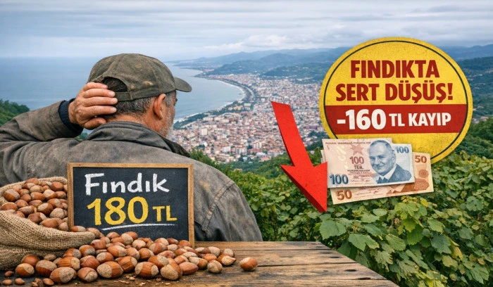 Ordu'da Üreticinin Fındıktaki Zararı Tonda 160 Bin TL!
