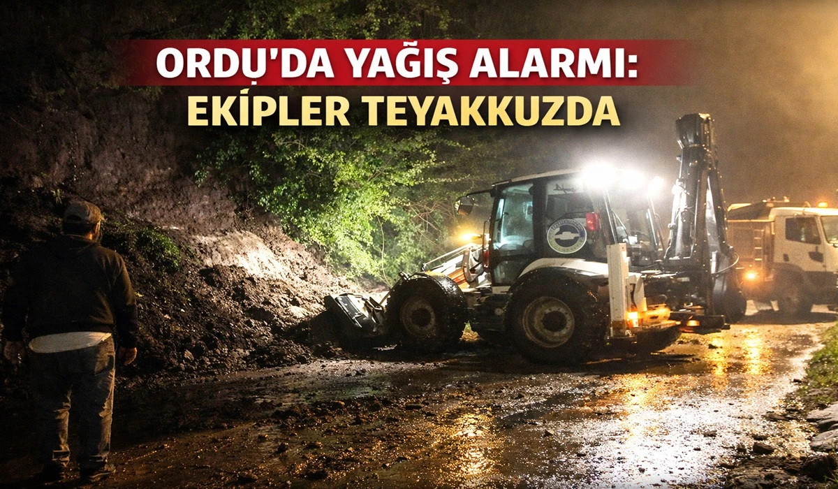 Ordu&rsquo;da Son 24 Saatte 214 Heyelan: Yağışlar Afet Niteliğinde