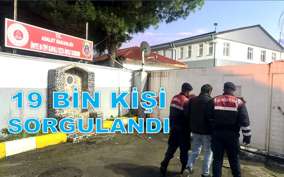 Ordu'da Yakalanan 31 Kişiden 18'i Tutuklandı