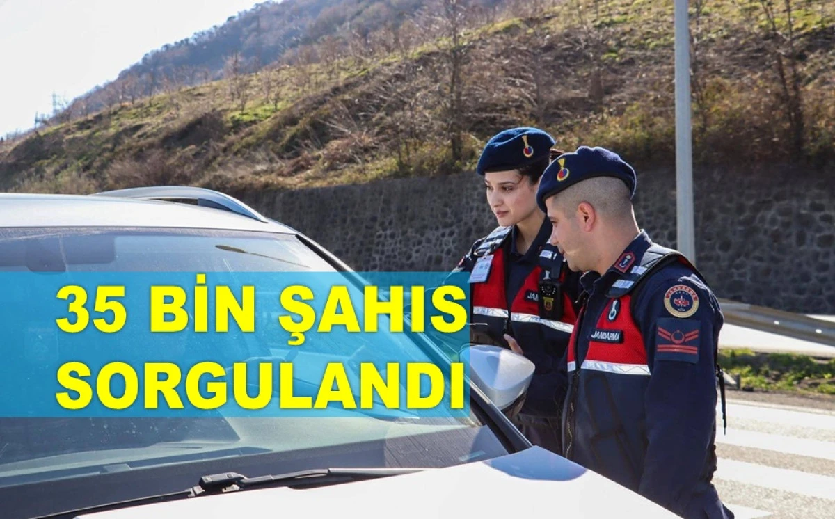 ORDU'DA YAKALANAN 65 KİŞİDEN 35'İ TUTUKLANDI