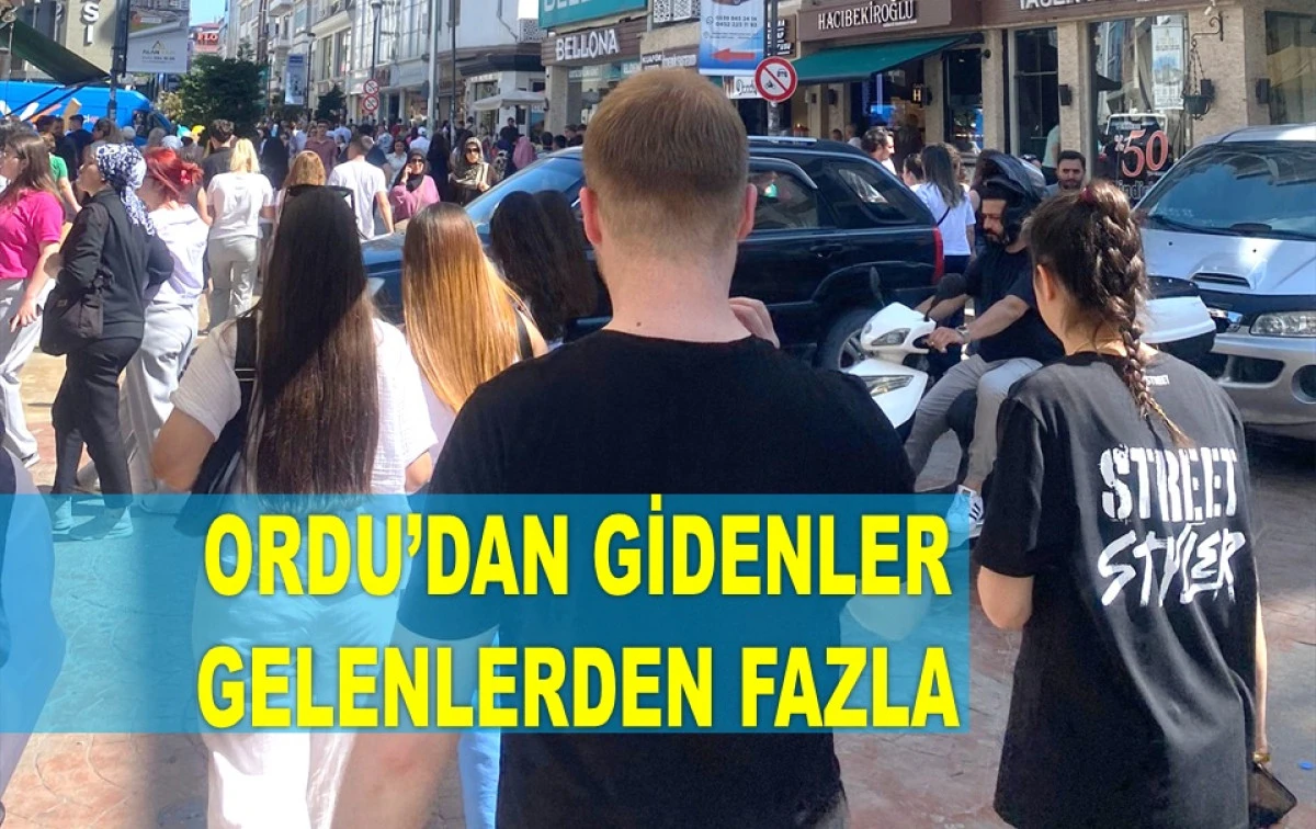 ORDU'DA YAŞAYAN YABANCILARIN SAYISI ŞAŞIRTTI