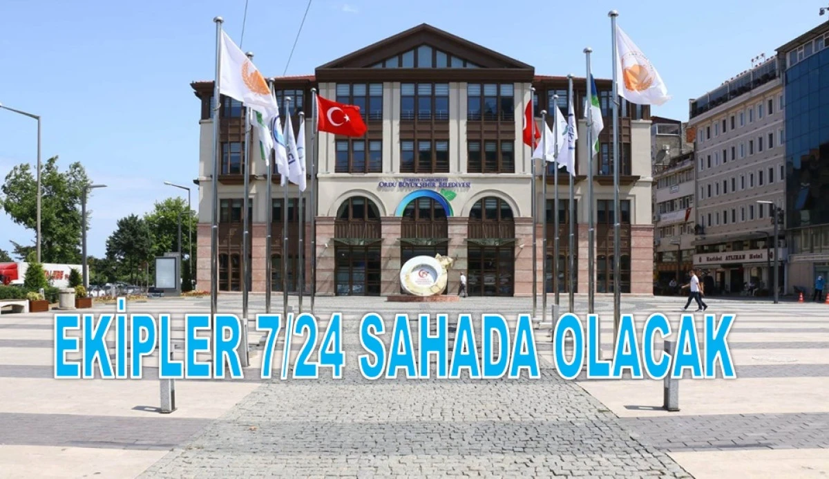 Ordu&rsquo;da Yılbaşı İ&ccedil;in Gereken Tedbirler Alındı