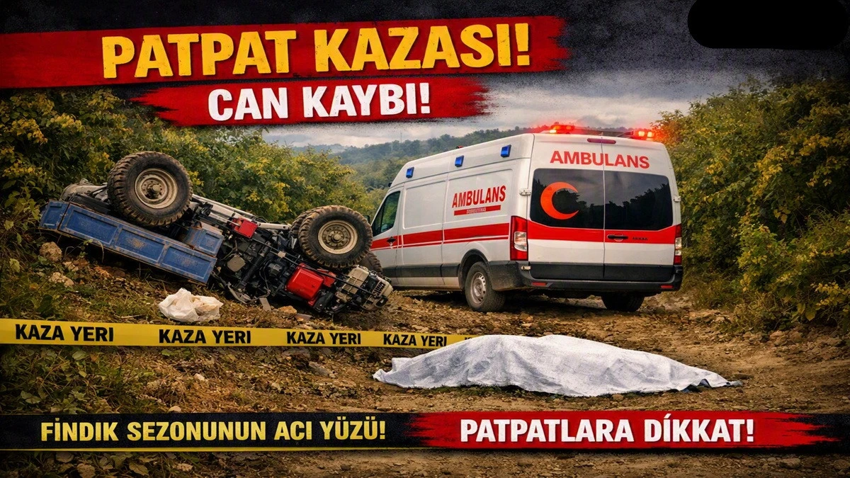 Ordu&rsquo;da Yine Patpat Kazası, Yine Can Kaybı!