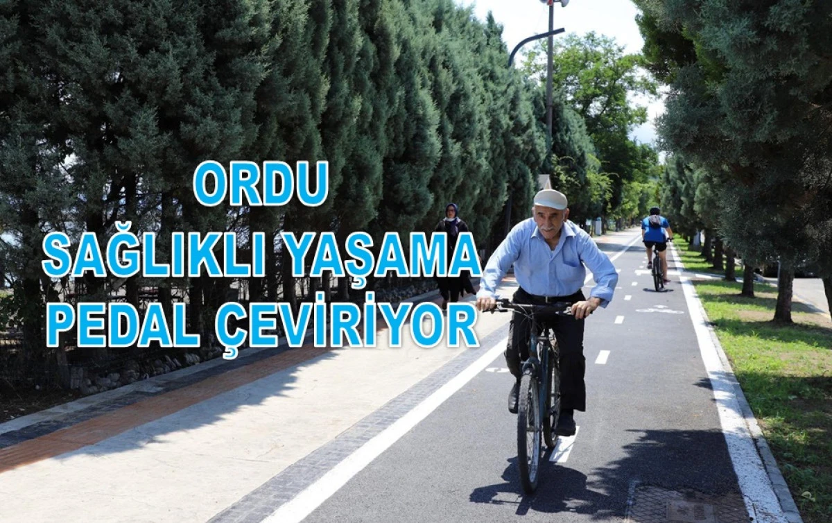 Ordu&rsquo;daki Bisiklet Yolları 16 Km'yi Aştı!