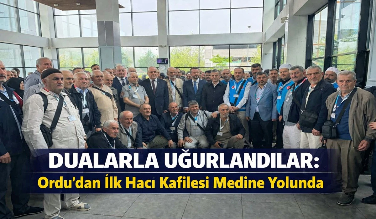 Ordu&rsquo;dan 239 Hacı Adayının Kutsal Yolculuğu Başladı