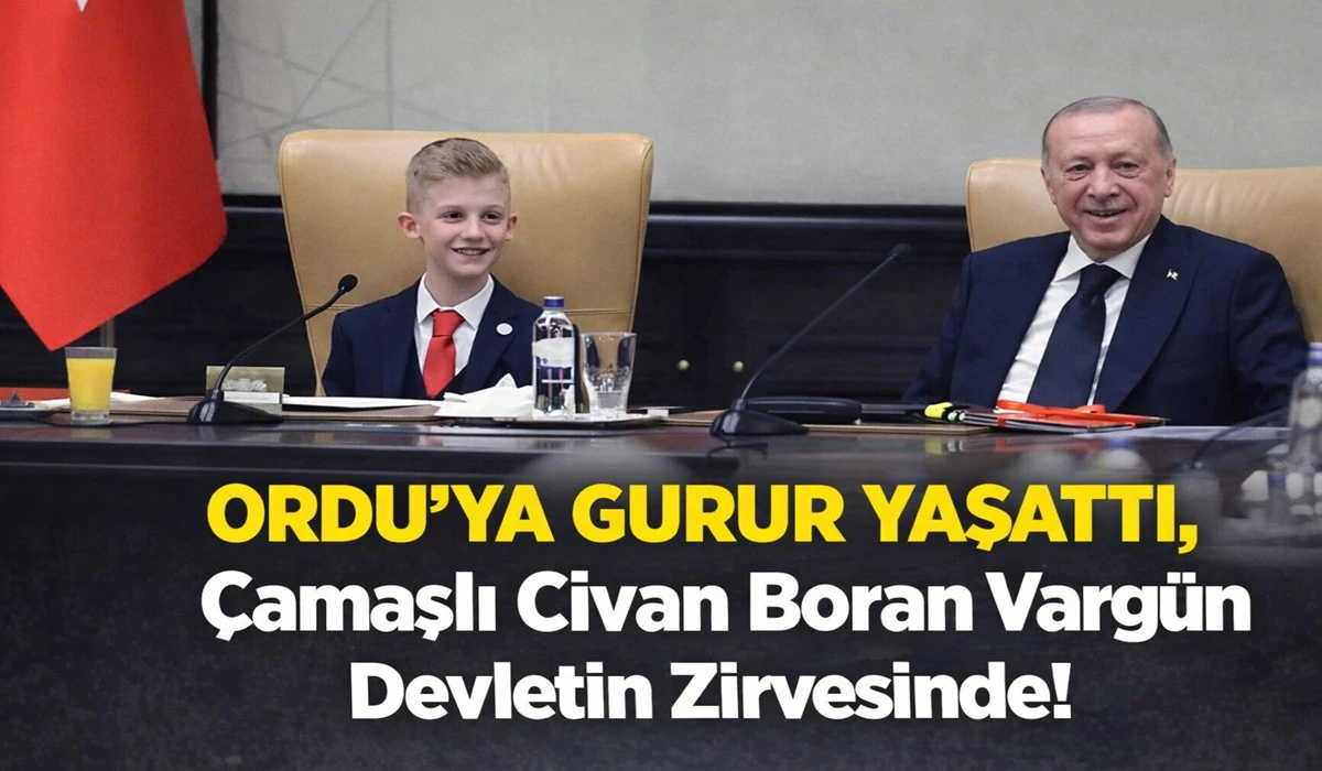 Ordulu Civan, Cumhurbaşkanlığı Koltuğuna Oturdu!