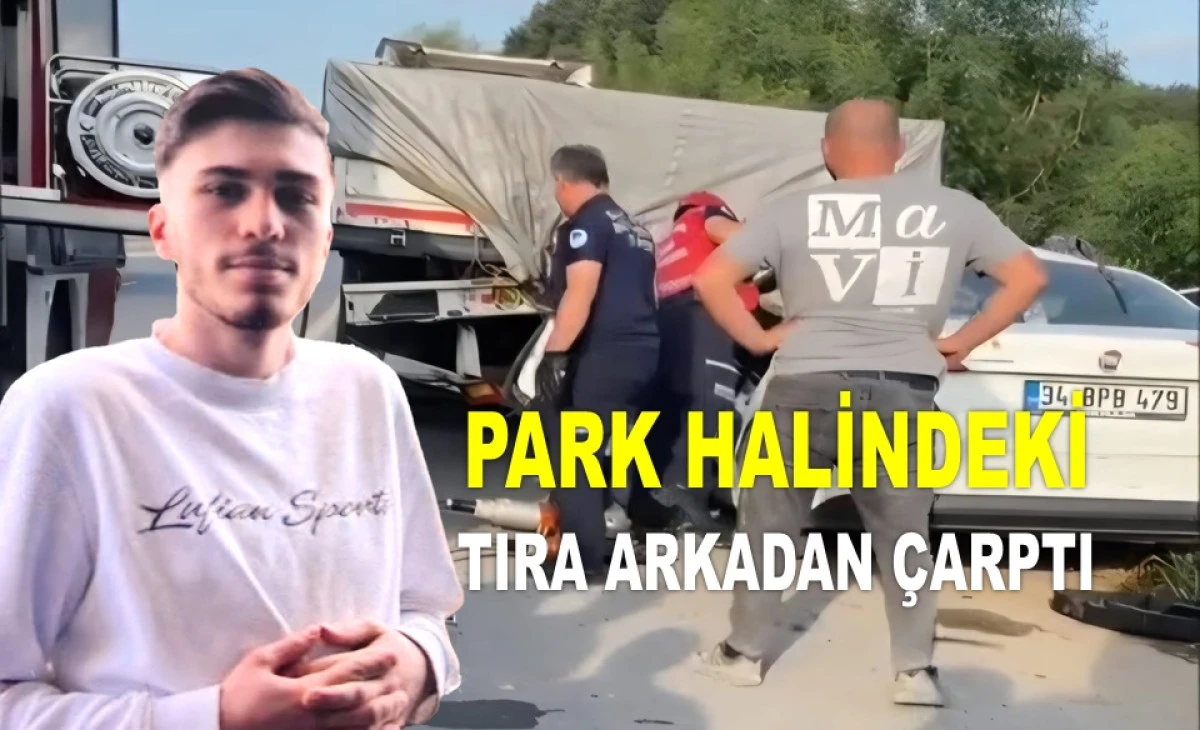 ORDULU GENÇ FECİ KAZADA HAYATINI KAYBETTİ
