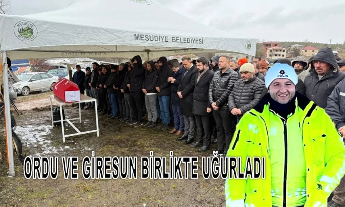 Ordulu Polis Emrah Sevim Son Yolculuğuna Uğurlandı