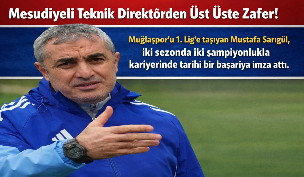 Ordulu Teknik Direkt&ouml;r Sarıg&uuml;l&rsquo;den İki Sezonda İki Zafer!  