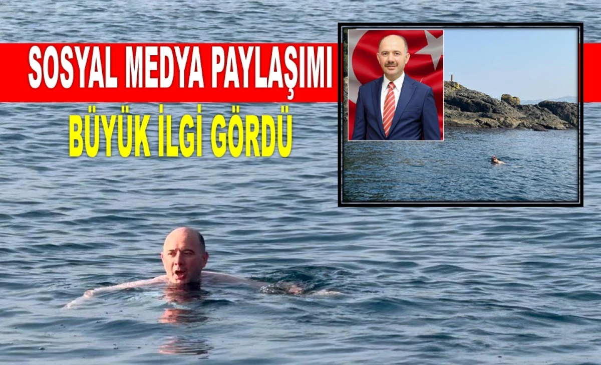 ORDULU VALİ KASIM'DA KARADENİZ'E KULAÇ ATTI! 