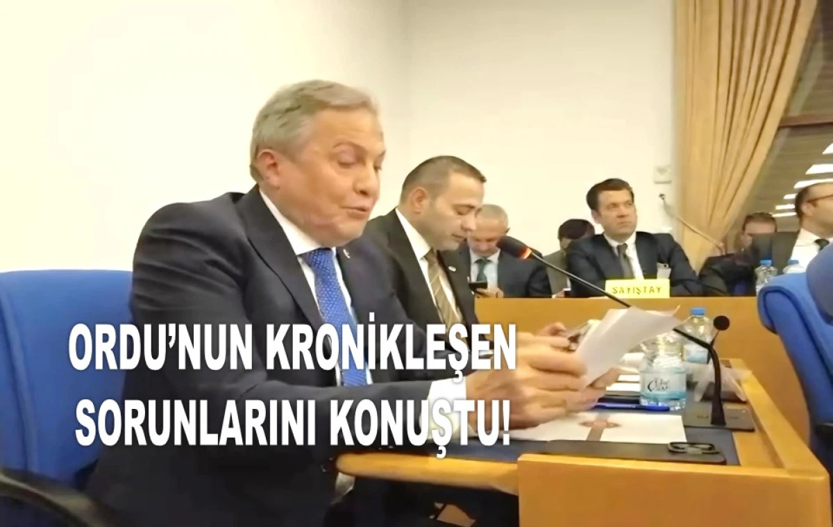 'ORDU’NUN 18 KİLOMETRELİK YOLUNU BİTİREMİYORSUNUZ'