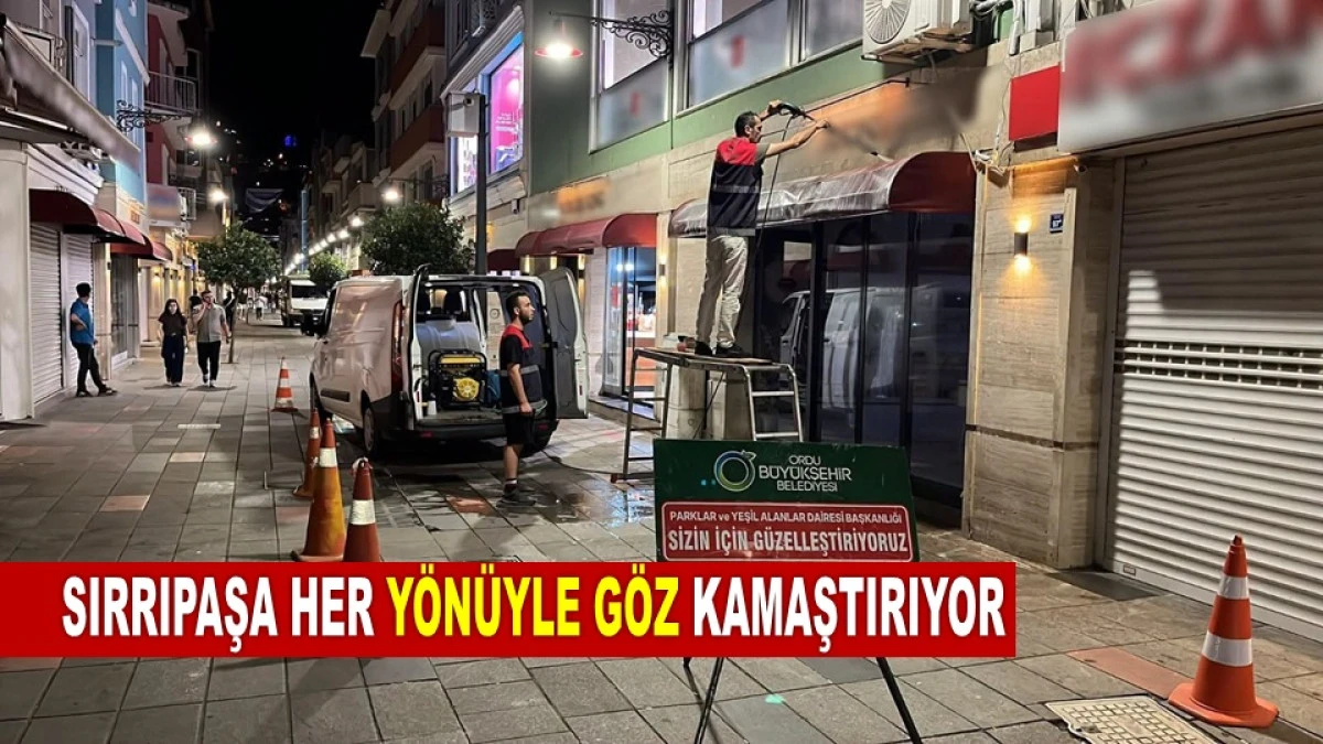 Ordu&rsquo;nun A&ccedil;ık AVM&rsquo;si Pırıl Pırıl