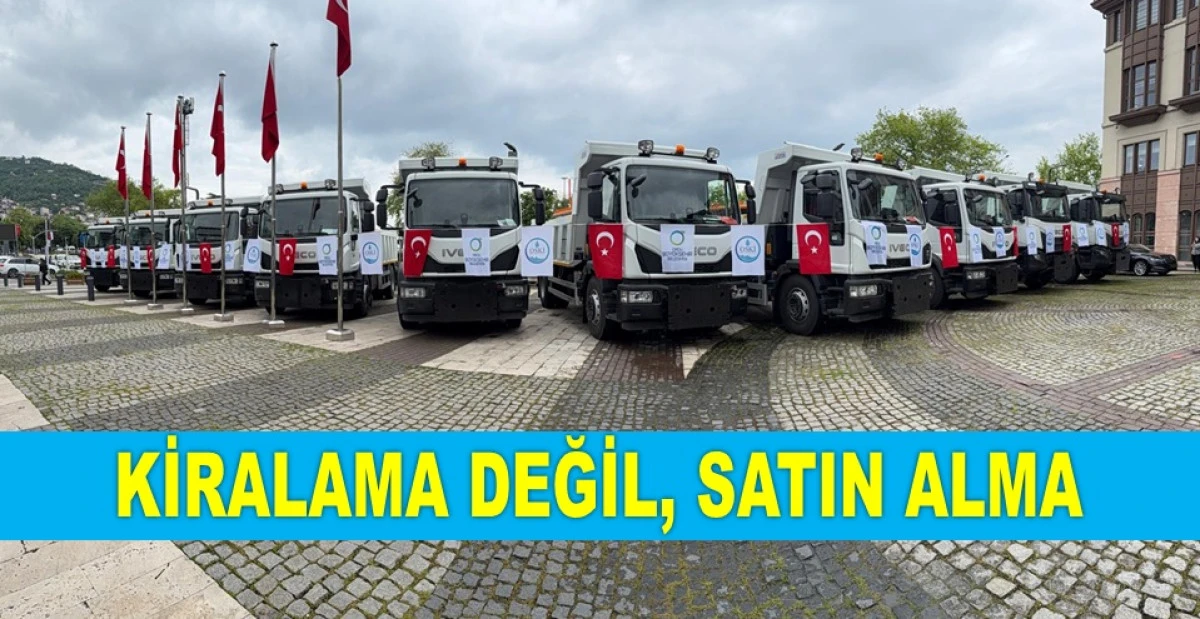ORDU'NUN GÜÇLÜ ALTYAPISI İÇİN YENİ ARAÇLAR