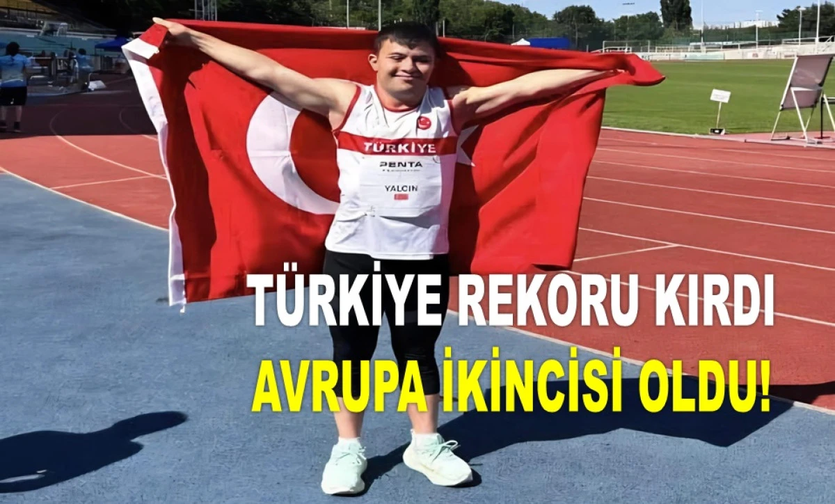 ORDU'NUN GURURU RIDVAN YALÇIN AVRUPA'DA ESTİ