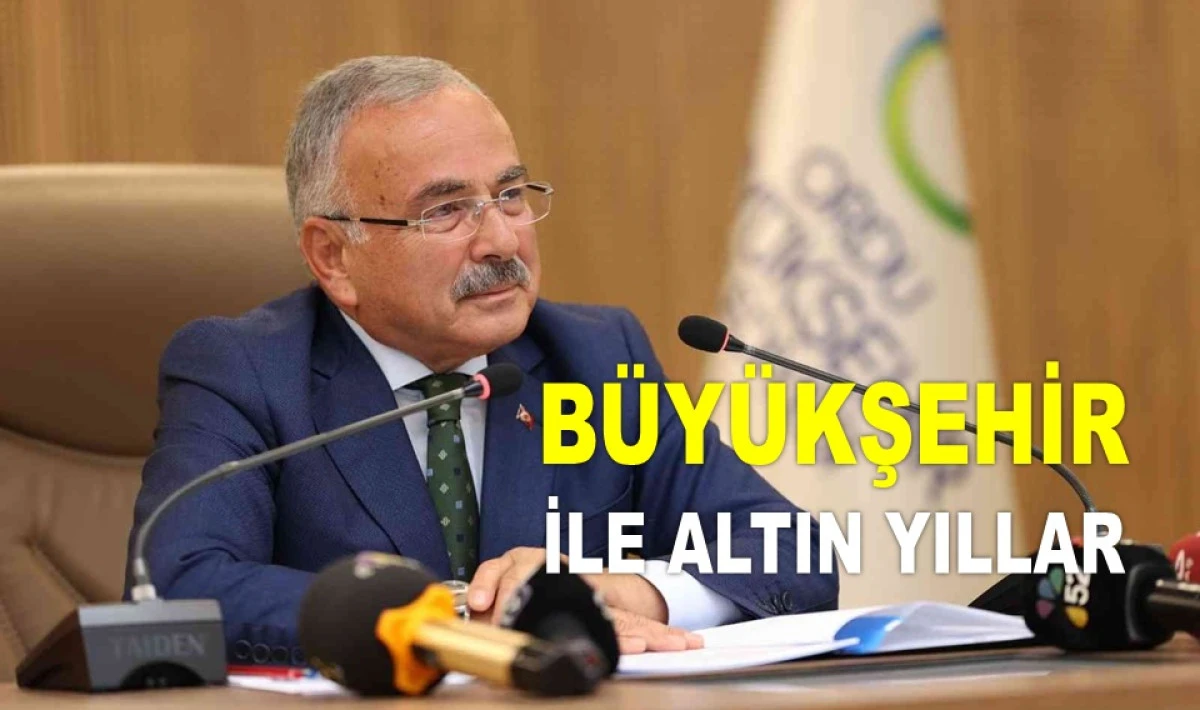 ORDU'NUN SON 25 YILINA HİLMİ GÜLER DAMGA VURDU