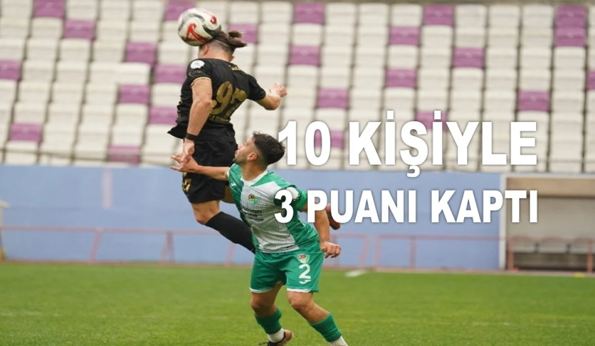 ORDUSPOR 1967 AMASYASPOR'U 1-0 YENMESİNİ BİLDİ