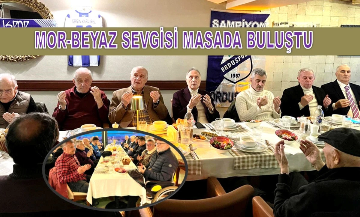 Orduspor&rsquo;un Efsaneleri Vefa İftarında Buluştu