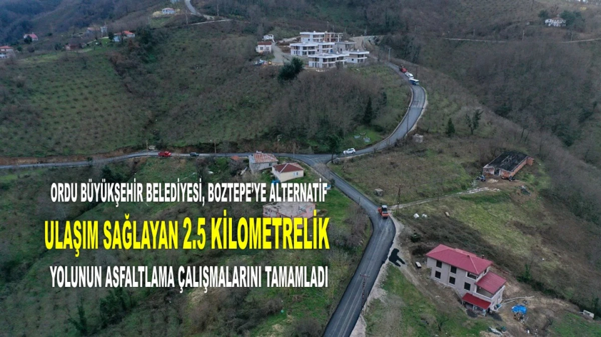 Orhaniye-Boztepe Yolunda 40 Yıllık Hasret Sona Erdi