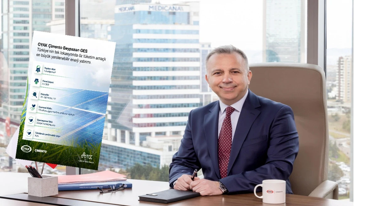 OYAK &Ccedil;imento&rsquo;dan T&uuml;rkiye&rsquo;nin En B&uuml;y&uuml;k GES Yatırımı