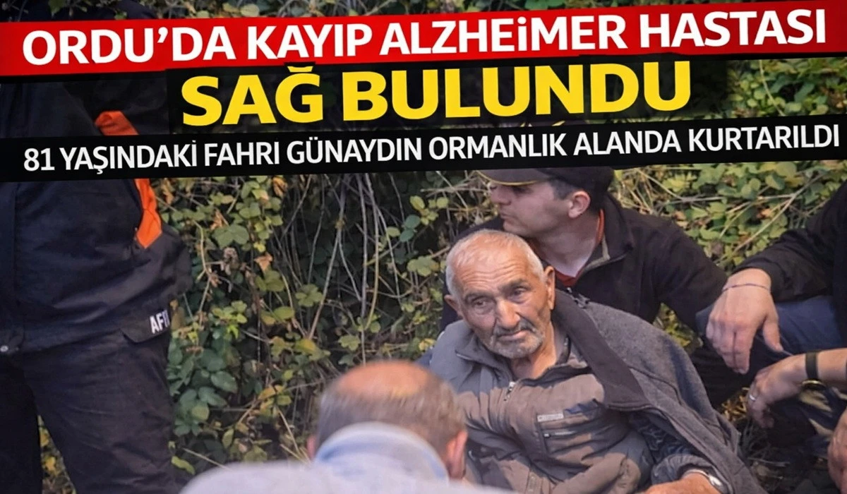 Perşembe&rsquo;de Mutlu Son: Fahri Dede Sağ Bulundu!