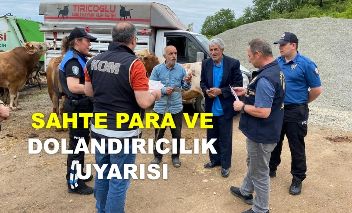POLİSTEN KURBAN ALIRKEN 'DOLANDIRILMAYIN' UYARISI