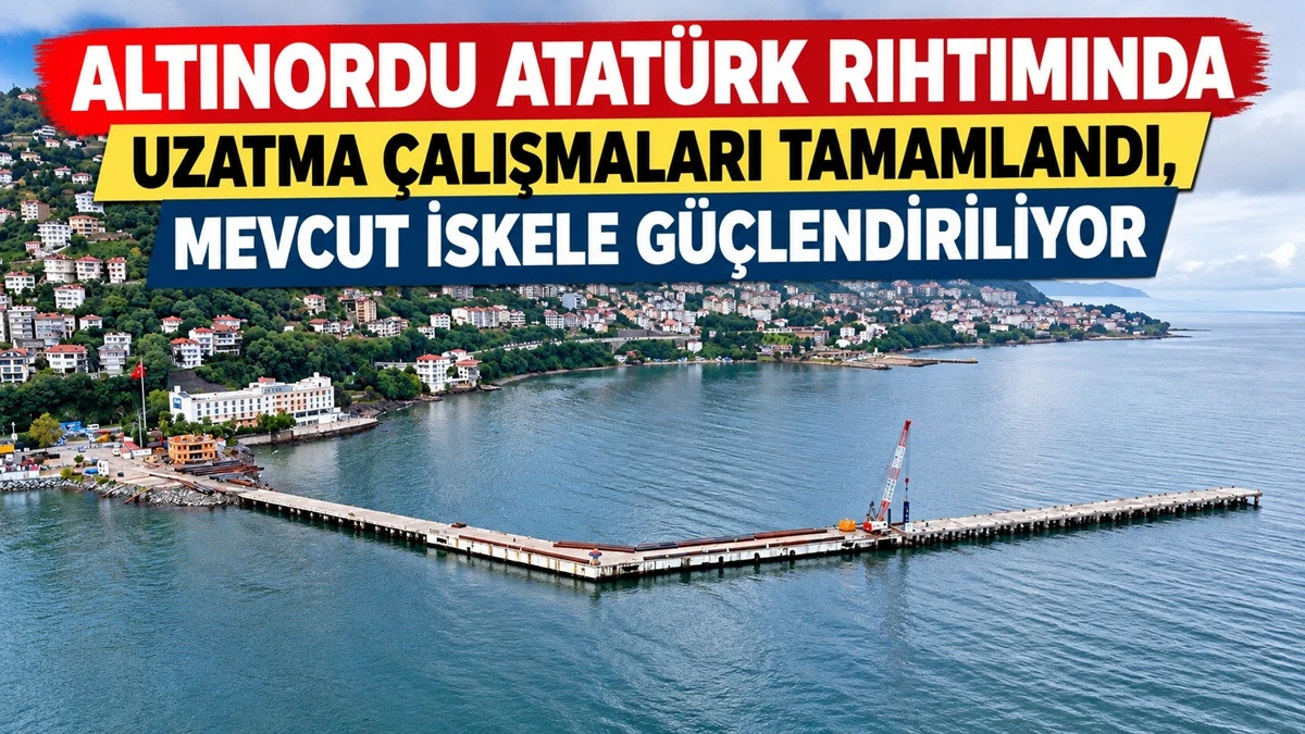 Rıhtım 140 Metreye Ulaştı, Dayanıklılığı Artıyor