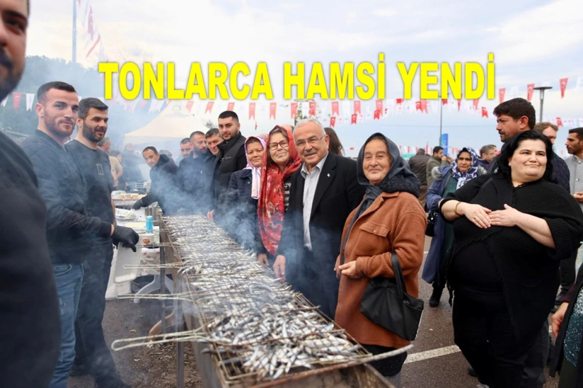 SAKİN ŞEHİR HAMSİ FESTİVALİ İLE COŞTU