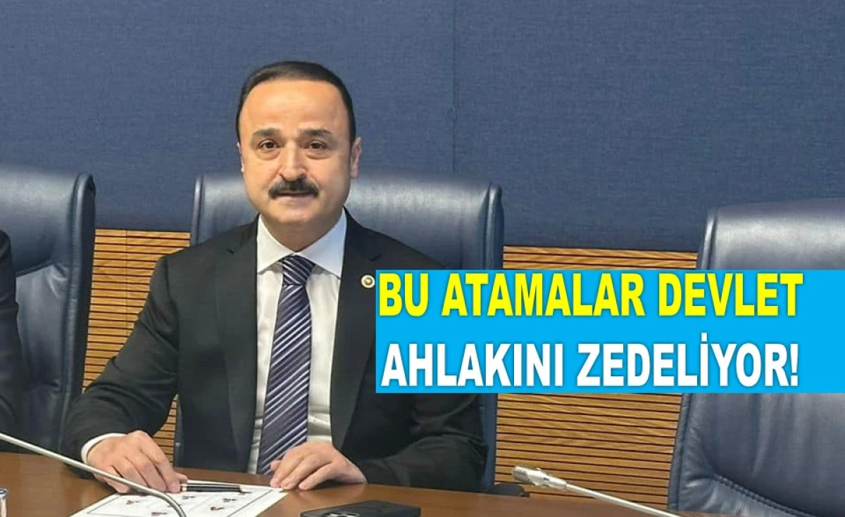 ŞANLITÜRK ÖZEL KALEM ÜZERİNDEN YAPILAN ATAMALARI HEDEF ALDI
