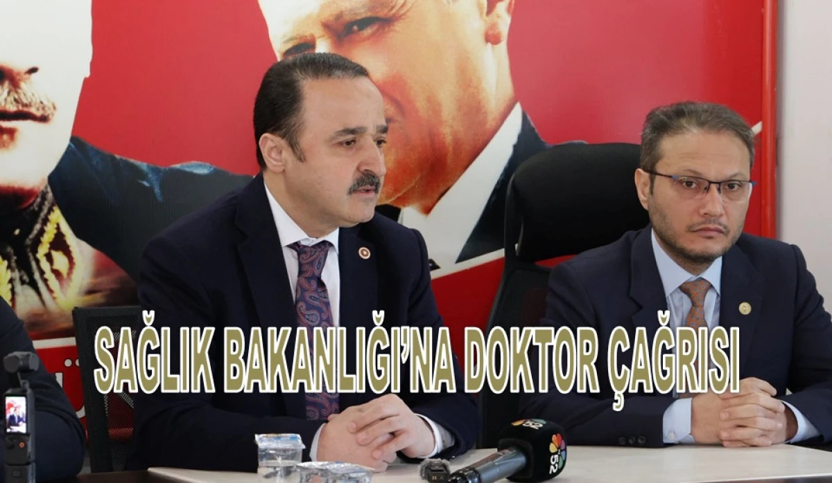 Şanlıt&uuml;rk&rsquo;ten Ordu&rsquo;ya 22 Yeni Hekim Kadrosu Talebi