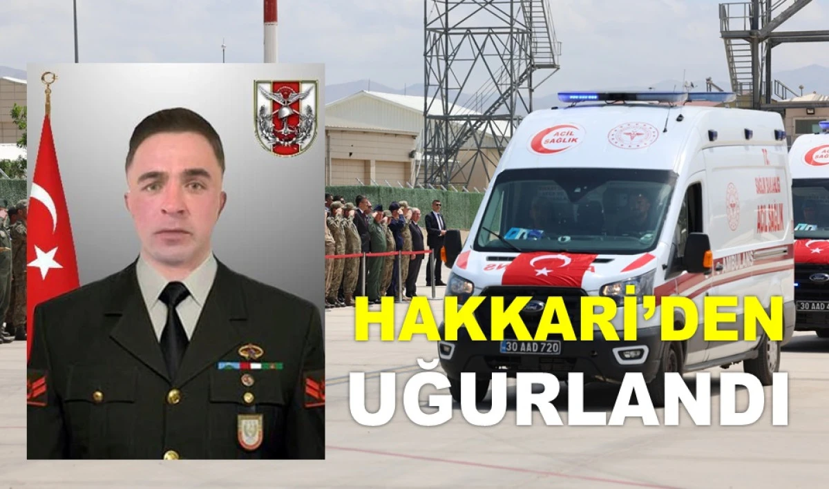 ŞEHİDİMİZ SALI GÜNÜ SON YOLCULUĞUNA UĞURLANACAK