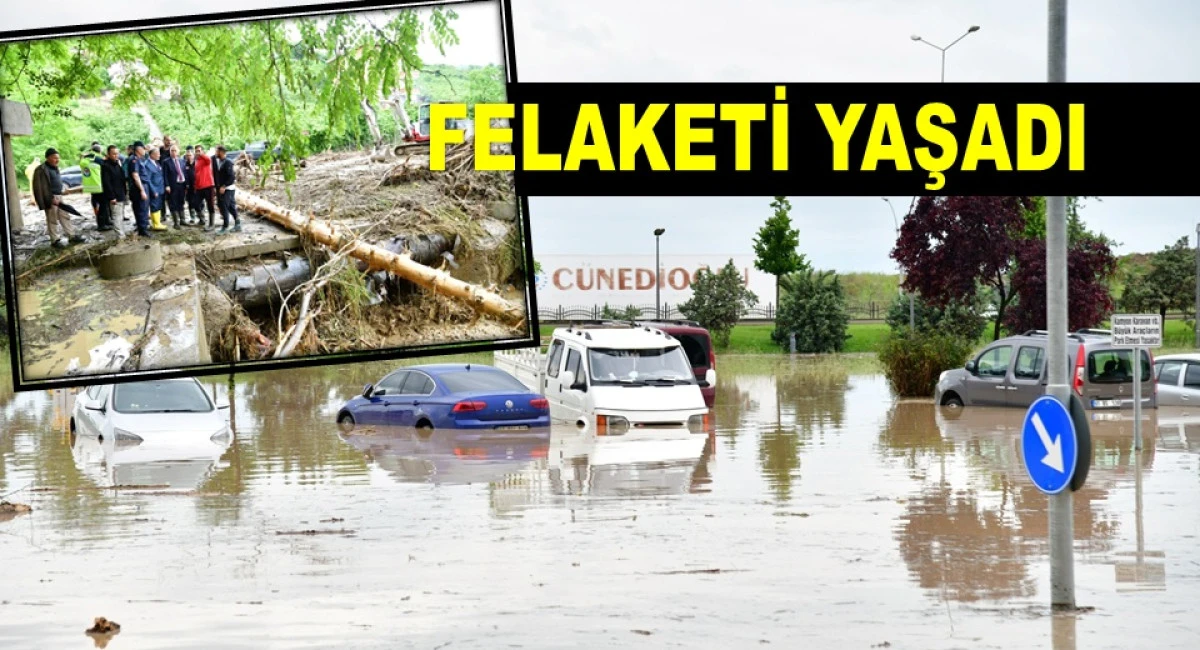 MEYDANA GELEN SEL FELAKETİNDE BİR KİŞİ KAYIP 