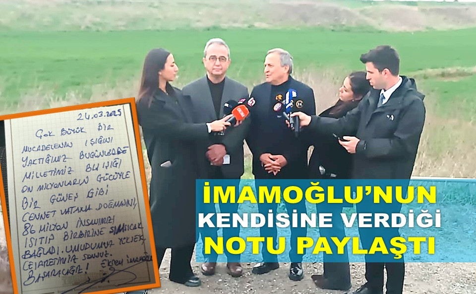 SEYİT TORUN EKREM İMAMOĞLU'NU CEZAEVİNDE ZİYARET ETTİ